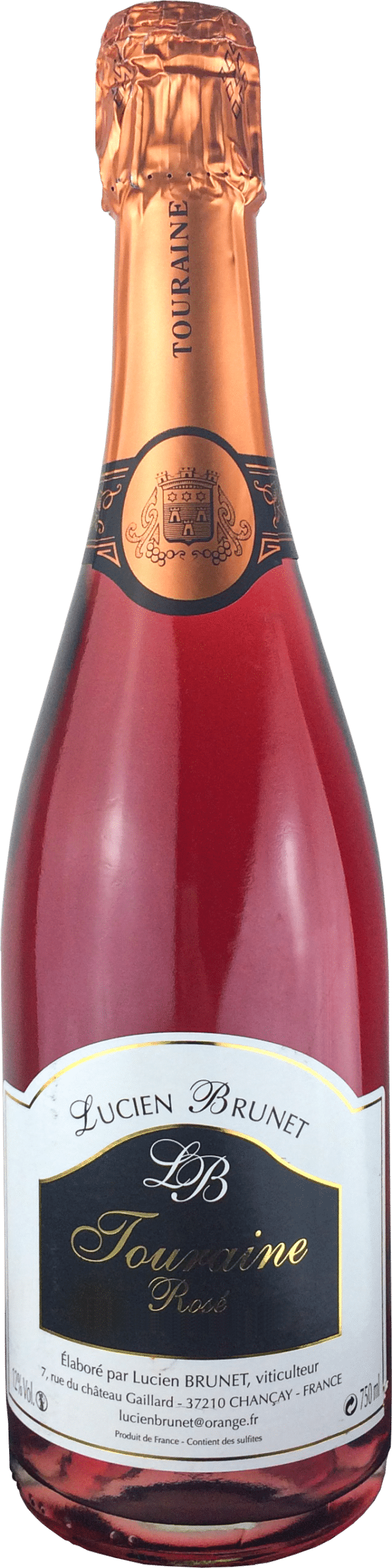 Touraine rosé - Domaine Lucien Brunet - Haute Valeur Environnementale